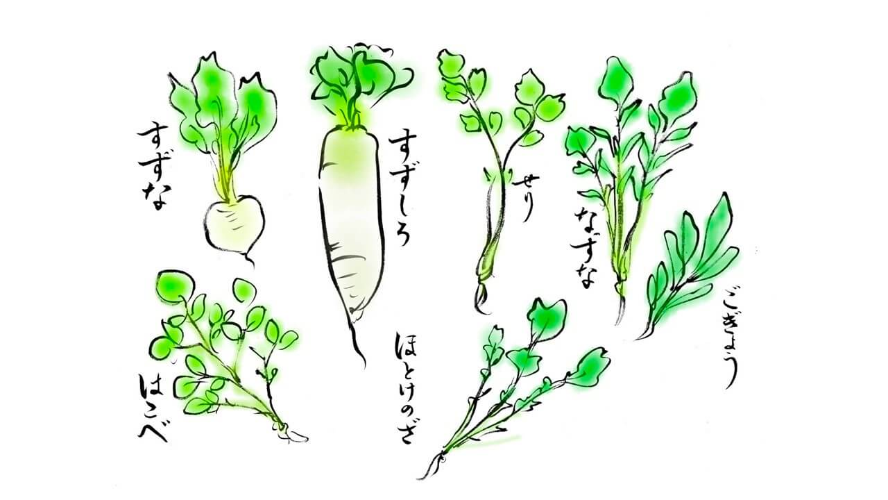 春の七草（七種）